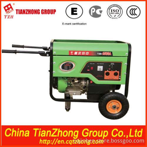 5kVA Portable Generator with Hadle and Wheel